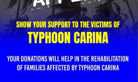 Typhoon Carina Appeal