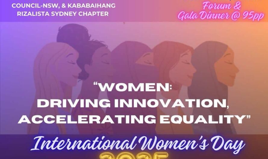 International Women’s Day 2025 celebration slated on 15 March at Sydney