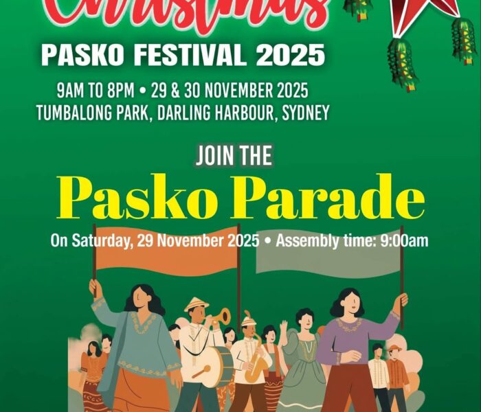 Parade at Philippine Christmas Festival 2025 Sydney