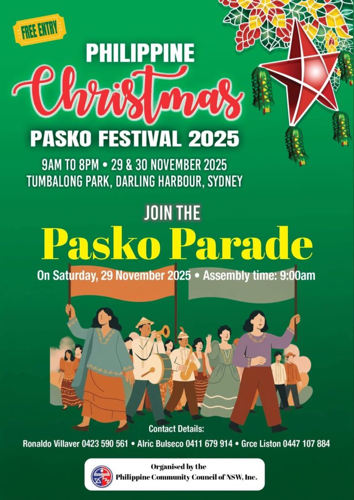 Parade at Philippine Christmas Festival 2025 Sydney