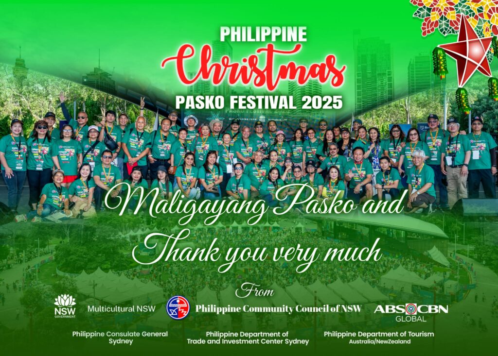 8th Philippine Christmas Festival Sydney 2025