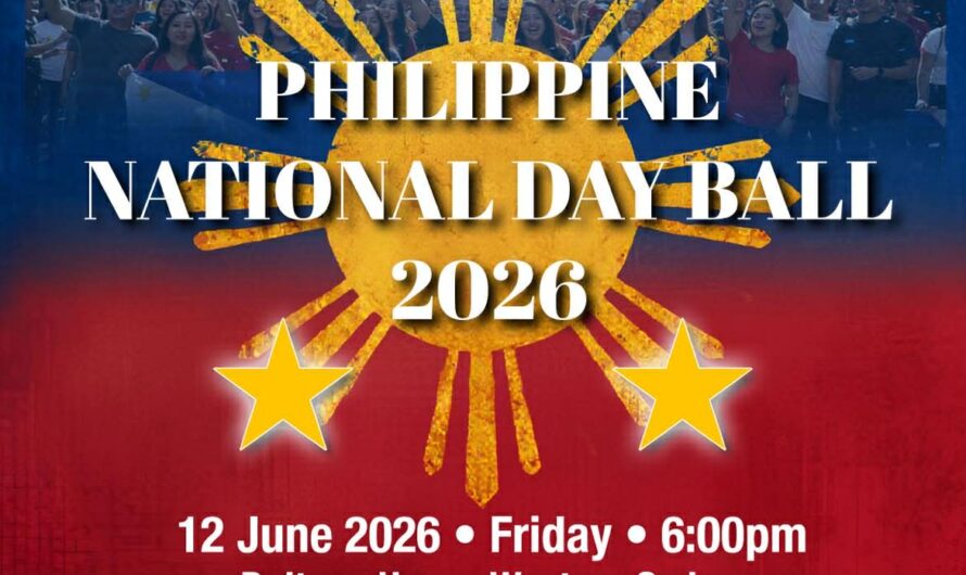 Philippine National Day Ball 2026 to mark 128th Anniversary of Philippine Independence